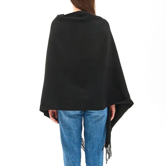 Alpine Swiss Womens Shawl Evening Wrap Pashmina Large Scarf Fringe Cape Poncho - Picture 5 of 7